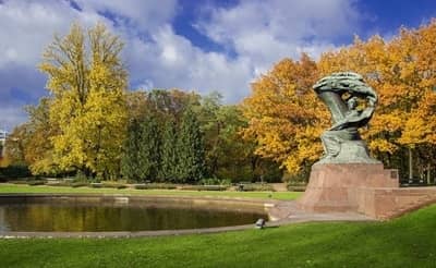Lazienki Park, Warsaw, Poland