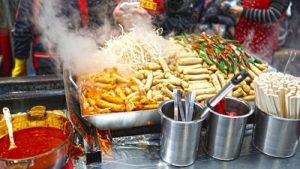 asian street market food