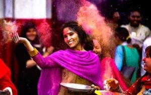 holi india colors festival